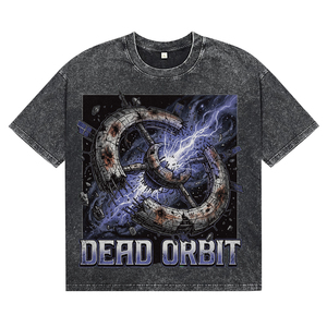 Men's Oversized <b>Vintage</b> Wash Garment Dye Breathable T-Shirts Pure Cotton Short Sleeve O-Neck Custom Pattern Print Design <b>Tees</b> - Product Image 1
