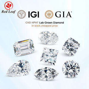 レッドリーフ卸売スーパーシャイニーIGIラボ成長ダイヤモンドファンシーカットスーパーシャイニーD VVS1 1CT 2CT CVD HPHTラボダイヤモンドジュエリー用 - Product Image 1