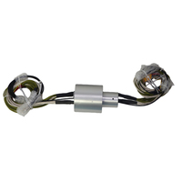 Anillo Colector Óptico Eléctrico Combinado de Alta Precisión, 82 mm de Diámetro Exterior, 1 Canal de Fibra Óptica para Plataformas de Perforación Marítima