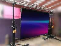 Écran LED cinéma HD Panneau mural vidéo intérieur P3.91 Led Écran d'affichage à LED pour publicité extérieure Signalisation et affichage numériques modulaires