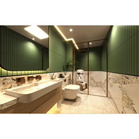 Solution complète de stand en bois avec accessoires complets. Polyvalent pour les expositions aux États-Unis, en Europe et à Dubaï.