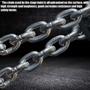 Palans électriques à prix abordable pour chaînes de théâtres, palans de levage motorisés 0,5t 1t 2t <span class=keywords><strong>3t</strong></span> 5t, palans électriques triphasés 380V pour plateformes suspendues - Product Image 4