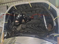 Motorhaube aus Echtkarbon für VW Polo