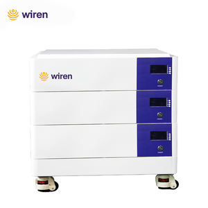 Batterie rechargeable LiFePO4 empilable Wiren ME-5K 51,2V 100Ah 5,12KWh, système de stockage d'énergie solaire domestique, CAN 6000+ cycles, IP54 - Product Image 2