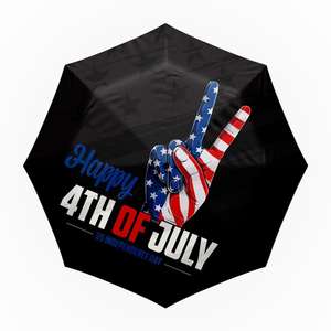 Ombrello esterno di protezione UV progettato su misura con stampa di bandiera del paese per attività commerciali e forniture per feste promozionali - Product Image 4