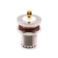 Connecteur UHF femelle SO-239 étanche à souder pour panneau