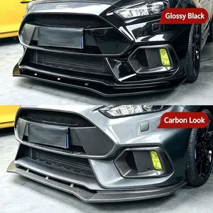 Lèvres de spoiler de pare-chocs avant pour RS MK3 2015-2018, diffuseur inférieur, accessoires de tuning automobile - Product Image 2