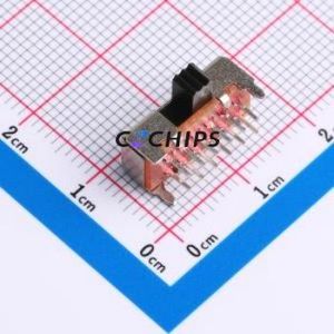 TP60321124 Slide Switch Through hole Component (THT) Switch Rectangle Pin Header PC Pin 15mm 6.3mm - Product Image 1