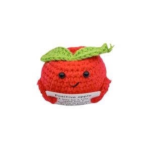 Popular hecho a mano de <span class=keywords><strong>ganchillo</strong></span> Animal de dibujos animados vegetales emoción comodidad muñecas energía positiva oso juguetes de animales de peluche - Product Image 6