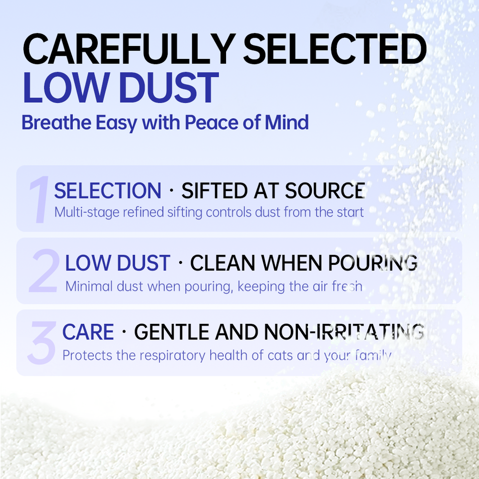 Natural Cassava Cat Litter - Eco-Friendly Low Dust Odor Control - Hebei Meimiao Pet Products