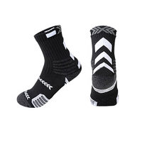Chaussettes Elite Basketball Crew pour enfants et jeunes Chaussettes de sport en éponge épaisse bon marché en gros