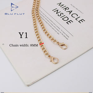 Bal Manent New Bag Chain Gold Sliver Metal Bolso Accesorio Correa de cadena Cadenas de metal personalizadas para bolsos - Product Image 3