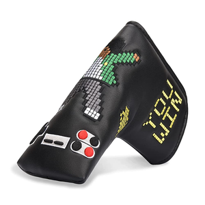 En stock : Housses de tête de club de golf brodées, Housses de putter à lame brodées, Accessoires de golf brodés - Product Image 2