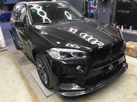 2015 2016 2017 2018 2019 Kit carrosserie pour BMW X5 F15 accessoires de voiture calandre ABS calandre noire brillante avant