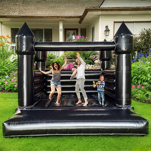 Château gonflable personnalisé blanc pour fête de mariage, maison de jeu pour enfants, location de maison de mariage blanche, personnalisable - Product Image 5