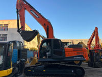Pelles d'occasion populaires Doosan DX300LC prix bon marché en stock machine à creuser pelleteuses d'occasion de grande taille Doosan DX300LC