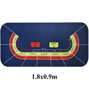 Mantel de ante de Baccarat de alta calidad, tapete de juego de mesa de póker de Casino resistente al agua, 21 puntos, 180x90cm - Product Image 2