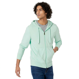 Prix de gros Nouveaux sweats à capuche zippés très demandés, sweats à capuche zippés tendance et élégants en stock pour hommes, sweats à capuche basiques - Product Image 1