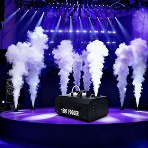 آلة ضباب ودخان بعمود هوائي LED بقوة 1500 واط للأعراس والحفلات، كهربائية مع جهاز تحكم عن بعد - Product Image 5
