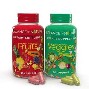 Cápsulas de suplementos de frutas y verduras de fórmula nutricional de ingredientes naturales OEM que apoyan la Suplementación de vitaminas - Product Image 1