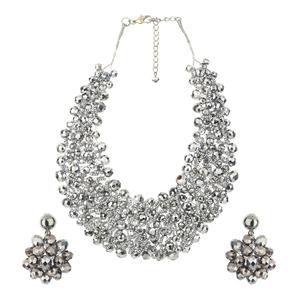 Top mejor Popular indio cuenta joyería babero collar al por mayor nueva moda babero gargantilla cadena collar de India accesorios de moda - Product Image 3