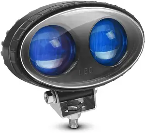 Chariot élévateur sécurité point bleu lumière 20W E marque ECE <span class=keywords><strong>zone</strong></span> rouge voyant d'avertissement double yeux Dot 12-80v pour chariot élévateur entrepôt - Product Image 1