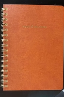 Cahier de Fitness à spirale personnalisé, agenda A5, couverture rigide