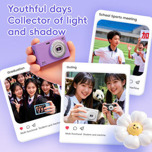 Cámara de Video y Fotos Retro de Alta Calidad para Vlogs y Selfies, 4K 64MP, Zoom Digital 16X, Sensores CCD Digitales de 2.8 Pulgadas - Product Image 2