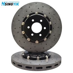 HSINGYIK Rotor de disque de frein en céramique avant en Fiber de carbone pour OE <span class=keywords><strong>Dodge</strong></span> <span class=keywords><strong>Viper</strong></span> <span class=keywords><strong>SRT</strong></span>-<span class=keywords><strong>10</strong></span> V10 5290394AA 355MM à 370MM - Product Image 4