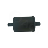 Filtre en plastique ACT TT-12H pour système GPL/GNC automobile, pièces détachées, noir, 12 mm, haute précision de filtration