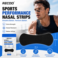 Bandes nasales extra-fortes 3 barres pour la performance sportive, effet liftant puissant, fabricant de logos personnalisés