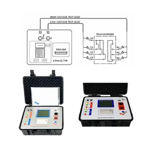 자동 CT 회전 비율 테스터 변압기 전압 비율 미터 TTR 테스터