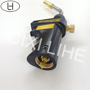 Torche à <span class=keywords><strong>gaz</strong></span> MAPP à allumage automatique GB-6ST, flamme réglable, torche à propane manuelle pour le brasage des tuyaux en cuivre HVAC - Product Image 3