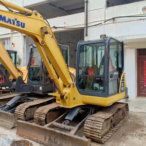 Mini-excavatrice hydraulique Komatsu d'occasion PC65/PC55/PC120 avec moteur et chenilles, équipement de construction à bas prix - Product Image 1