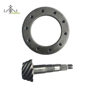 Engranaje de piñón del eje delantero y del eje trasero y engranaje de anillo 10/43 41201-80181 para <span class=keywords><strong>Toyota</strong></span> Hilux Hiace 4,3 Ratio - Product Image 5