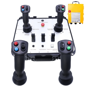 NMDZ-001 5 embrayage moteur hydraulique joystick cylindre soupape de commande pompe à béton grue universelle industrielle radio télécommande - Product Image 4