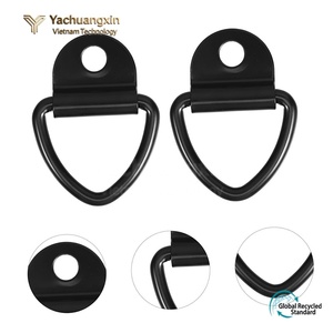 Yachuangxin Flat Iron Connector <b>Bracket</b> <b>Black</b> Matte Finish 90 Degree Home Installation Hardware - Product Image 5