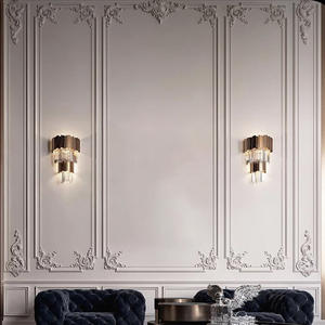 Moulures murales artistiques en polyuréthane de haute qualité, modernes, imperméables et écologiques <span class=keywords><strong>pour</strong></span> la décoration intérieure de maisons, villas et hôtels - Product Image 6