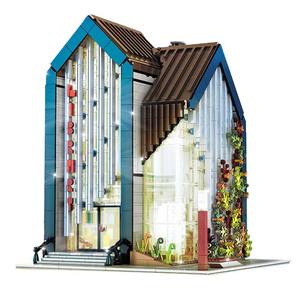Moule roi 16022 Bibliothèque Moderne Bâtiment 2788 Pièces MOC Briques Électrique avec Pleine Lumière Modèle Ensemble STEM Collectible <span class=keywords><strong>Bloc</strong></span> - Product Image 1