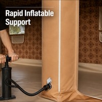 Tente gonflable de luxe de style Majlis arabe pour le camping dans le désert, quatre saisons, imperméable, résistante aux UV, en PVC, maison automatique