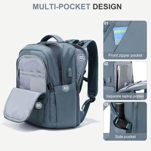 Custom Large Capacity <b>Multi</b> Pocket Design Travel <b>Backpacks</b> for Men and Women General Flight Approved <b>Backpacks</b> - Product Image 3