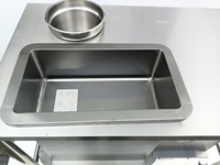 Équipement de restauration pour restaurants, table à paner automatique électrique de type KFC pour poulet