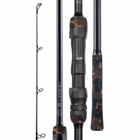 Nouvelle canne à pêche à la carpe ALPS 12ft/3.25lb, 3 sections, carbone Toray X-cross, American Tackle, guides anti-accrocs 316SS, poignée EVA camouflage