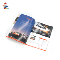 Brochures de haute qualité avec reliure à point de selle, papier kraft, design personnalisé, logo personnalisé, service d'impression professionnel