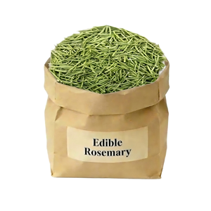 Thé aux herbes chinoises : <span class=keywords><strong>Romarin</strong></span> séché avec <span class=keywords><strong>fleur</strong></span> <span class=keywords><strong>comestible</strong></span>, saveur Salvia Rosmarinus, arbuste à feuilles persistantes, sachet <span class=keywords><strong>de</strong></span> thé bien-être, emballage en vrac en boîte - Product Image 1