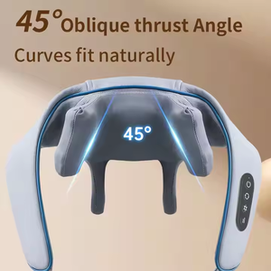 2025 Electric Massage Vibrator Relief Body Shiatsu <b>Massager</b> U Shaped <b>Neck</b> <b>Shoulder</b> <b>Massager</b> With Heat OEM - Product Image 3