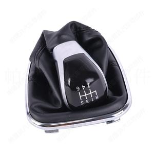 Funda Protectora para Palanca de Cambios de Volkswagen Golf 4 con Marco Brillante, Costuras Negras, Diseño Integrado, Ergonómica, Plástico, Número de Pieza - Product Image 2