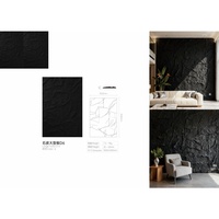 Panneau mural en pierre PU de grande taille Runbao, design 3D, texture multiple, imperméable, garantie 5 ans+, épaisseur 20-60 mm