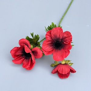 Mayorista Funeral Pequeña Maceta Anémona Flor Cementerio Lápida Cosecha Festival Arreglos Florales Artificiales - Product Image 2