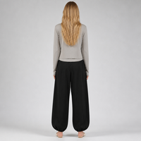 HOO Nouvelle Collection Automne – Ensemble Gilet et Cardigan Décontracté Haut de Gamme pour Femme, Style Français, Col V Côtelé Très Élastique, Coupe Ample TZB836